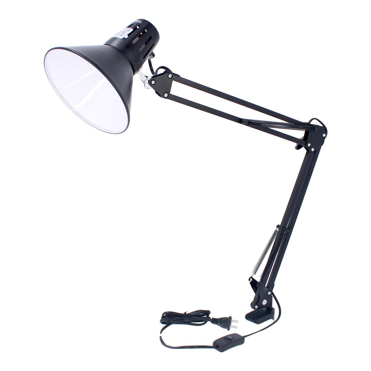 Luminario de Escritorio 4721 Adir – Brazo Flexible y Base Ajustable Negro