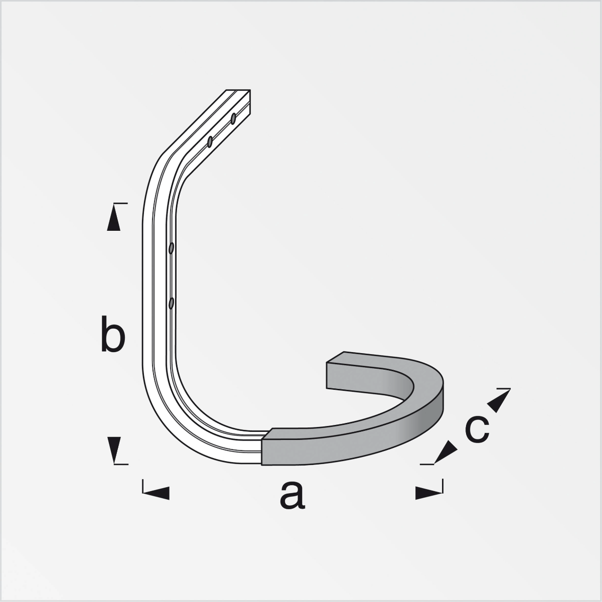 Gancho Alfer 02909 para Bicicleta – Soporte de Pared o Techo Antideslizante de Alta Resistencia