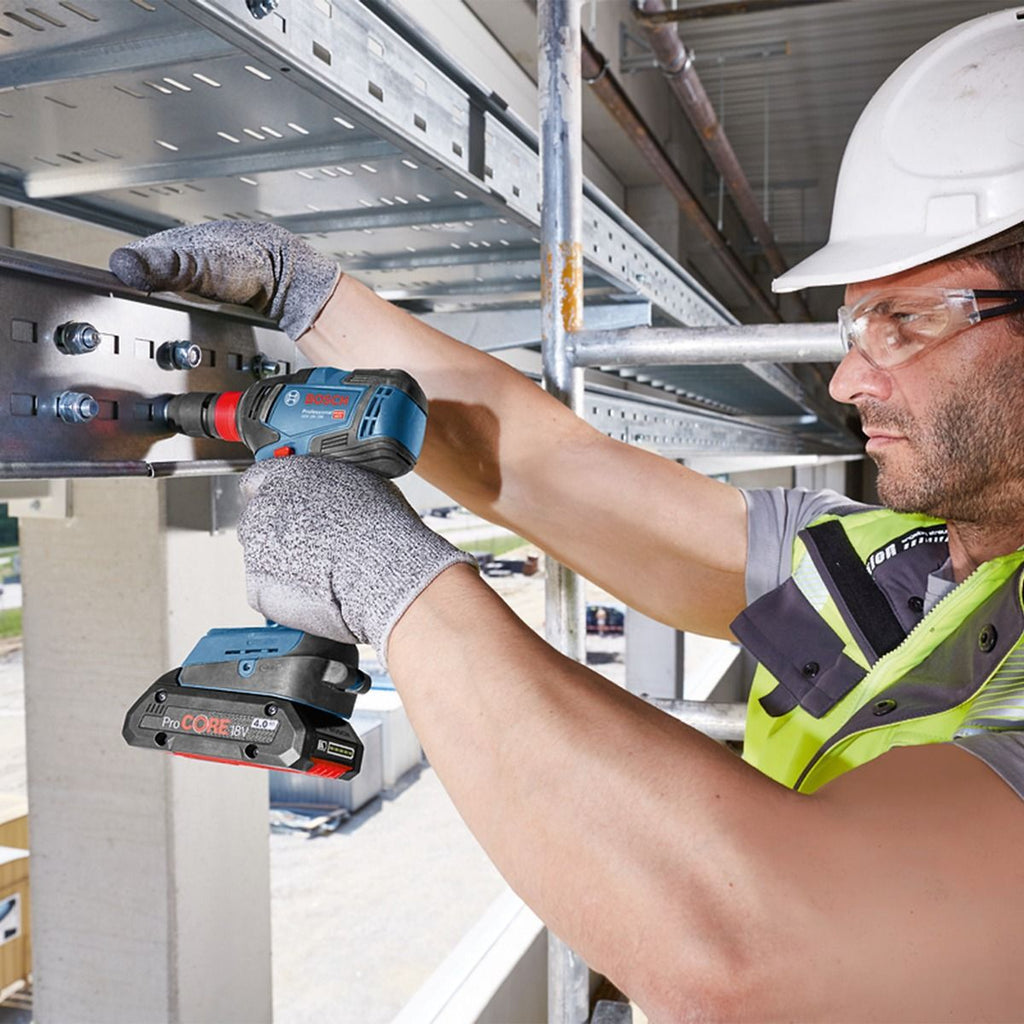 Combo Bosch 19J21G con Rotomartillo Percutor y Llave de Impacto Inalámbricos 18V con 2 Baterías, Cargador y Maletín Profesional