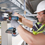 Combo Bosch 19J21G con Rotomartillo Percutor y Llave de Impacto Inalámbricos 18V con 2 Baterías, Cargador y Maletín Profesional