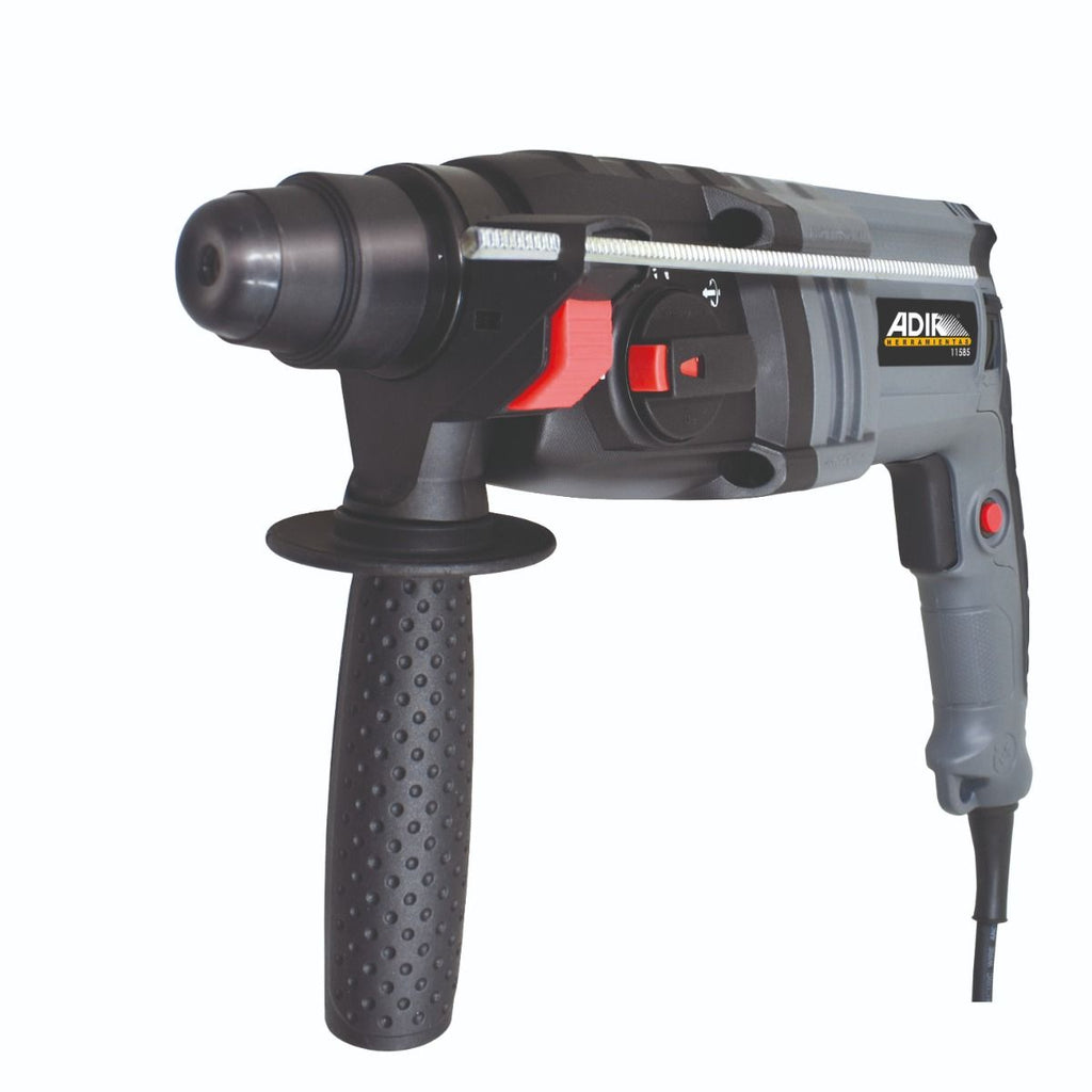 Rotomartillo Electroneumático Adir 11585 SDS Plus 1500W Industrial con Cincelado, Velocidad Variable y Maletín Profesional