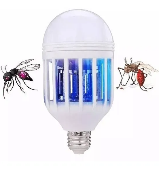 Adir Bombilla Exterminadora de Mosquitos 15W LED UV 3 Modos 6500K 110V