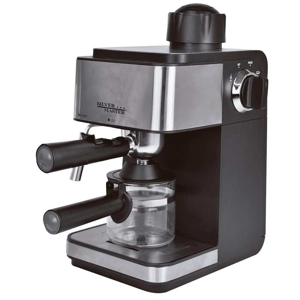 Cafetera Expresso Automática Silver Master 17011 Negro – Profesional y Elegante