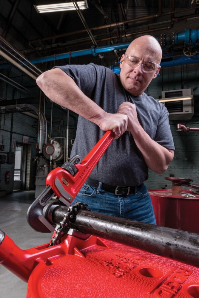 Llave Stilson Ridgid 31025 de 18” – Llave Profesional para Tubería de Hierro Fundido con Mordaza de Acero Forjado