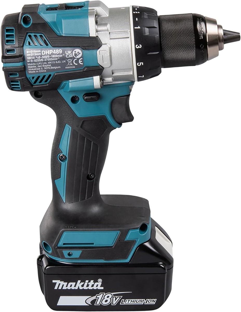 Combo Rotomartillo y Atornillador 18V 2+2+1 Makita – Kit Profesional de Herramientas Inalámbricas