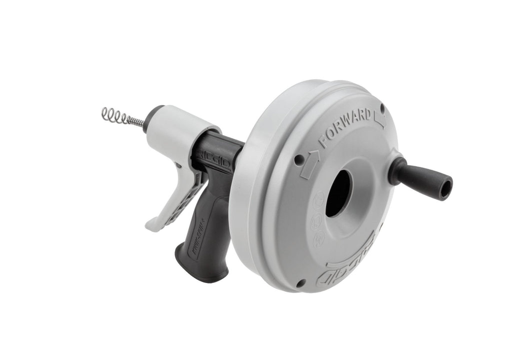 Destapacaños Ridgid K-SPIN 57038 – Manual con Cable de 7.6 m y Sistema AutoFeed para Drenajes y Lavabos