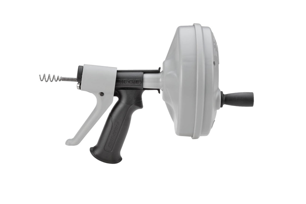 Destapacaños Ridgid K-SPIN 57038 – Manual con Cable de 7.6 m y Sistema AutoFeed para Drenajes y Lavabos