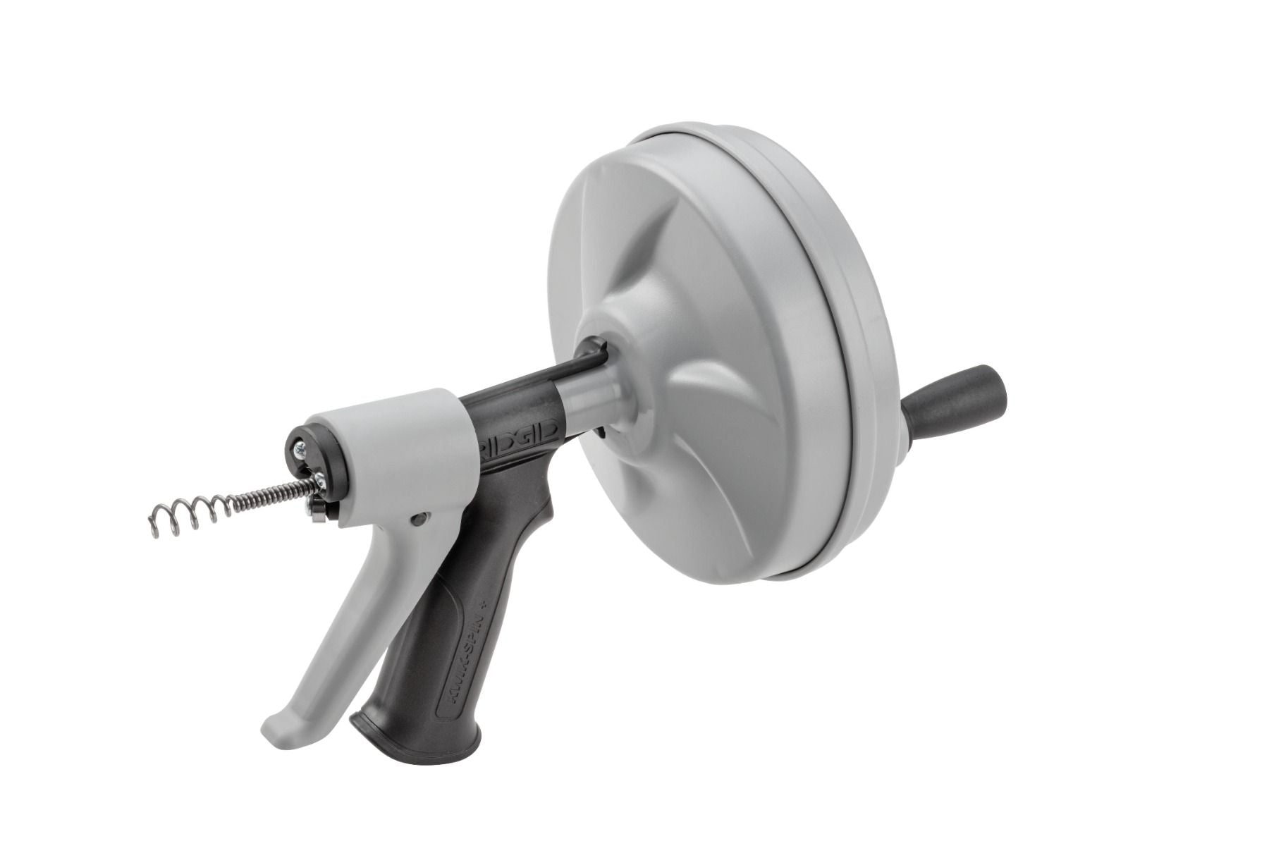 Destapacaños Ridgid K-SPIN 57038 – Manual con Cable de 7.6 m y Sistema AutoFeed para Drenajes y Lavabos