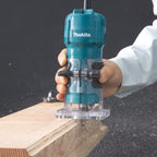 Router 1/4" 3709 Makita | Fresadora Compacta de Alta Precisión para Carpintería Profesional y Acabados Finos