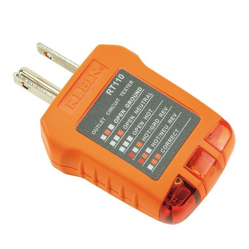 Probador de Receptáculo RT110 Klein Tools – Eléctrico y Seguro