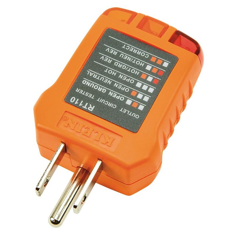 Probador de Receptáculo RT110 Klein Tools – Eléctrico y Seguro