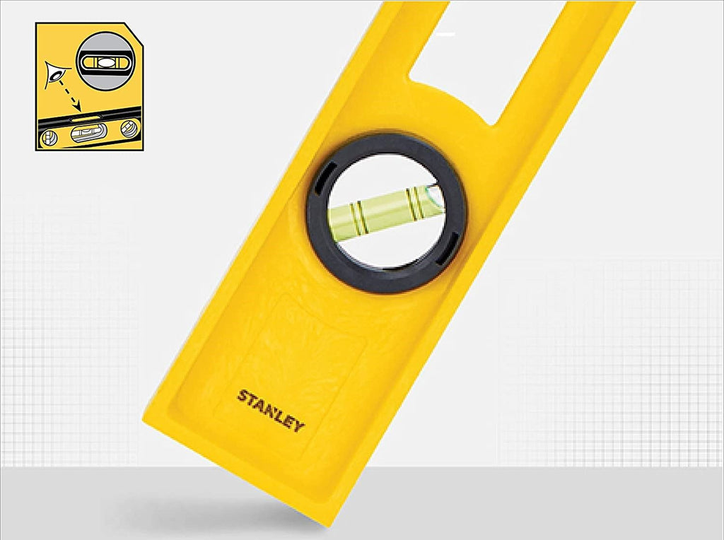 Nivel de Resina Estructural 18″ Stanley 42-467 | Alta Precisión ABS I-Beam para Construcción y Carpintería