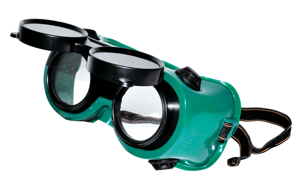 Goggle de Soldador Adir 506 con Mica Móvil, Protección UV y Ajuste Ergonómico para Trabajos de Soldadura Profesional