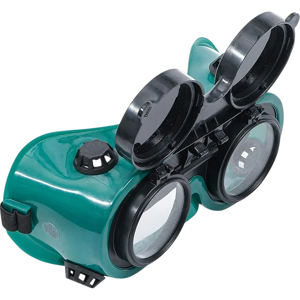 Goggle de Soldador Adir 506 con Mica Móvil, Protección UV y Ajuste Ergonómico para Trabajos de Soldadura Profesional