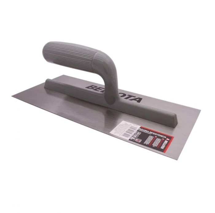 Llana Lisa Profesional con Mango de Plástico para Acabados Finos 50867 Bellota