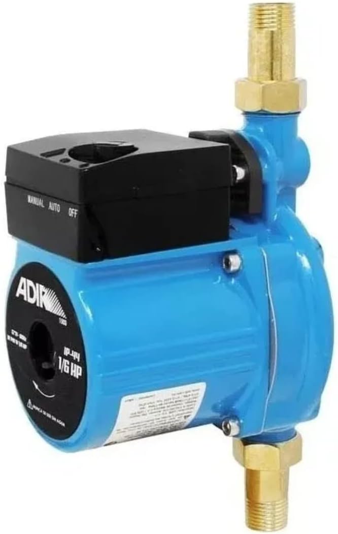 Presurizador Automático ADIR 1503 | 1/6 HP 140W | Solución Fácil a la Baja Presión de Agua en Casa