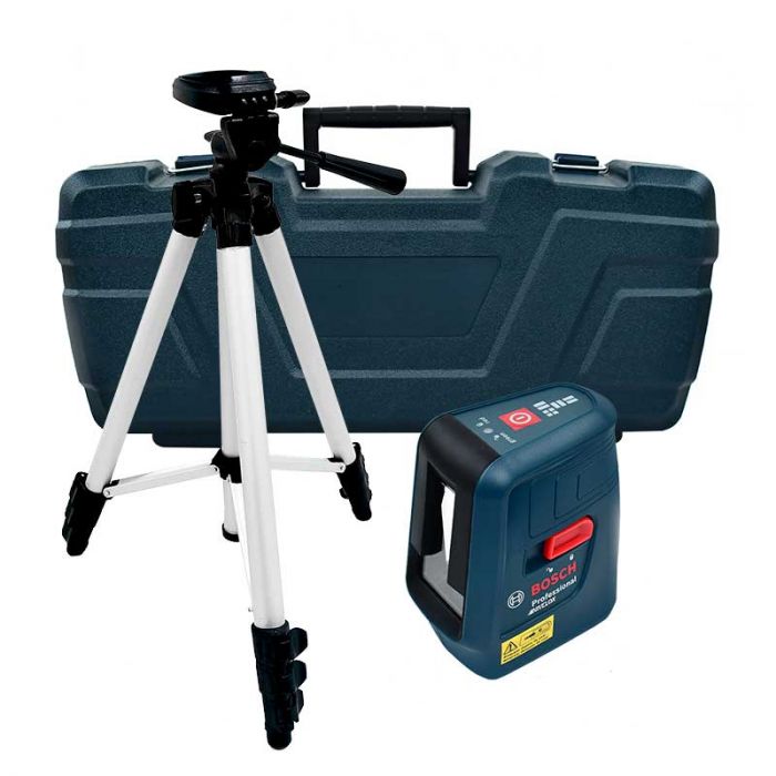 Nivel Láser Bosch GLL 3 X Professional – Líneas Horizontales y Verticales 360° con Precisión Milimétrica y Trípode
