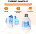 Adir Bombilla Exterminadora de Mosquitos 15W LED UV 3 Modos 6500K 110V
