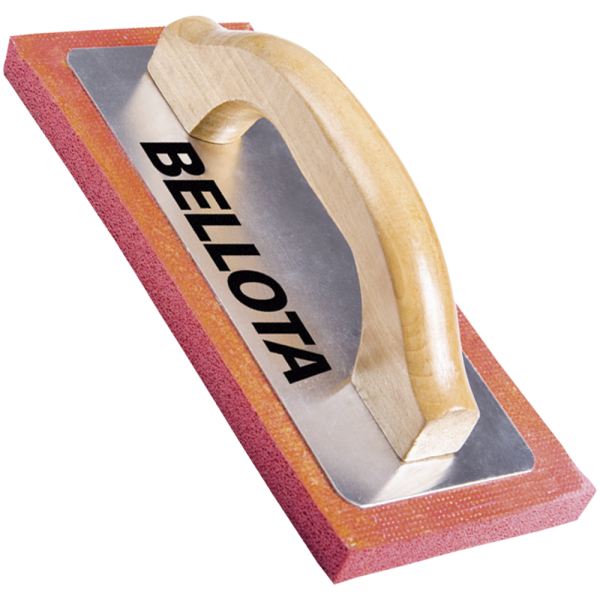 Llana Flota 3/4” Profesional con Mango de Madera para Acabados de Cemento 5880 Bellota