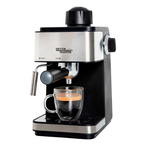 Cafetera Expresso Automática Silver Master 17011 Negro – Profesional y Elegante