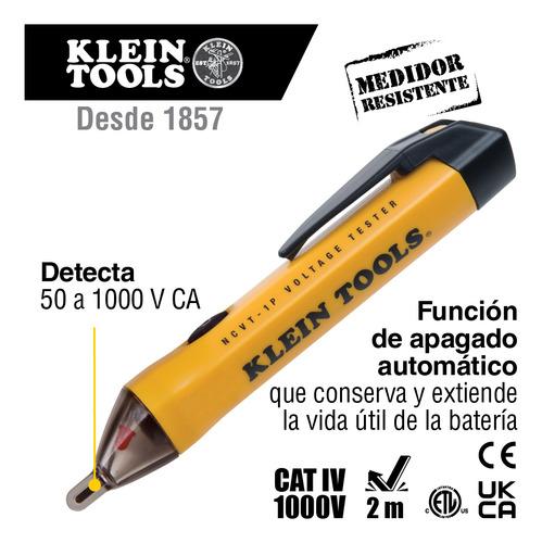 Kit de Prueba Eléctrica Klein Tools 69149P | Multímetro 600V, Probador de Tomacorriente y Voltaje sin Contacto
