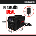 Soldadora Inversora 130A FOMMA130 FOREMAN | Máquina de Soldar Portátil con Tecnología IGBT y Alto Desempeño Profesional