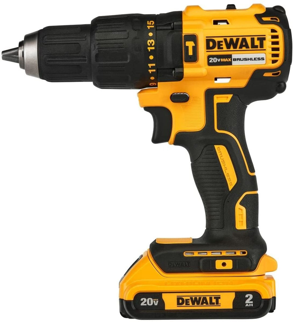 Taladro Rotomartillo Inalámbrico DeWalt DCD7781D2 20V con 2 Baterías y Bolsa de Transporte Profesional