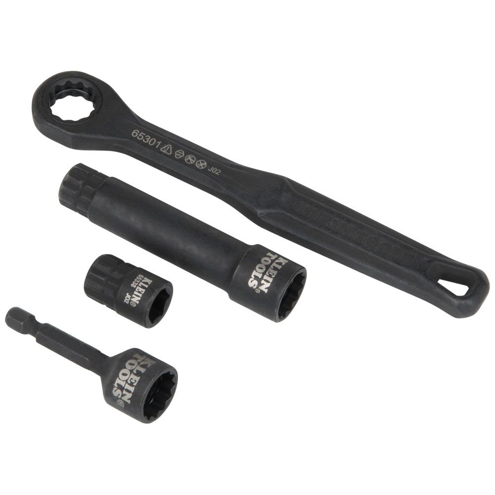 Juego 32 Piezas Klein Tools KNECT™ 65300 | 1/4″ Drive Pass-Through Impact-Rated Socket & Bit Set