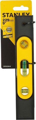 Nivel Torpedo Magnético 8” Stanley 42-264 | Compacto, Preciso y Resistente para Carpintería y Construcción