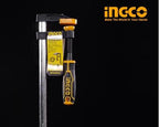 Sargento Para Madera 12” HFC020802 Ingco – Prensa F-Clamp Profesional 270kg