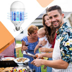 Adir Bombilla Exterminadora de Mosquitos 15W LED UV 3 Modos 6500K 110V