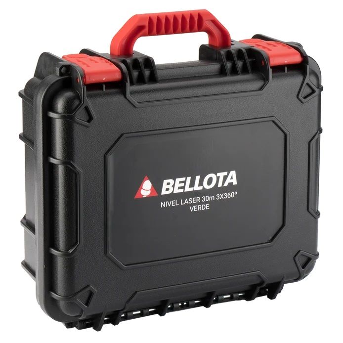 Nivel Láser 360° Verde Bellota 7NIVELLASER360V | Autonivelante 3-Planos, Precisión Profesional, Alcance 30 m