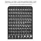 Kit de Herramientas 100 en 1 para Reparación de Celulares, Tablets y Laptops – Desarmadores de Precisión Profesionales