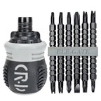 Juego de Destornilladores Magnetizados 13 en 1 – Mango Ergonómico Antideslizante con Puntas Intercambiables