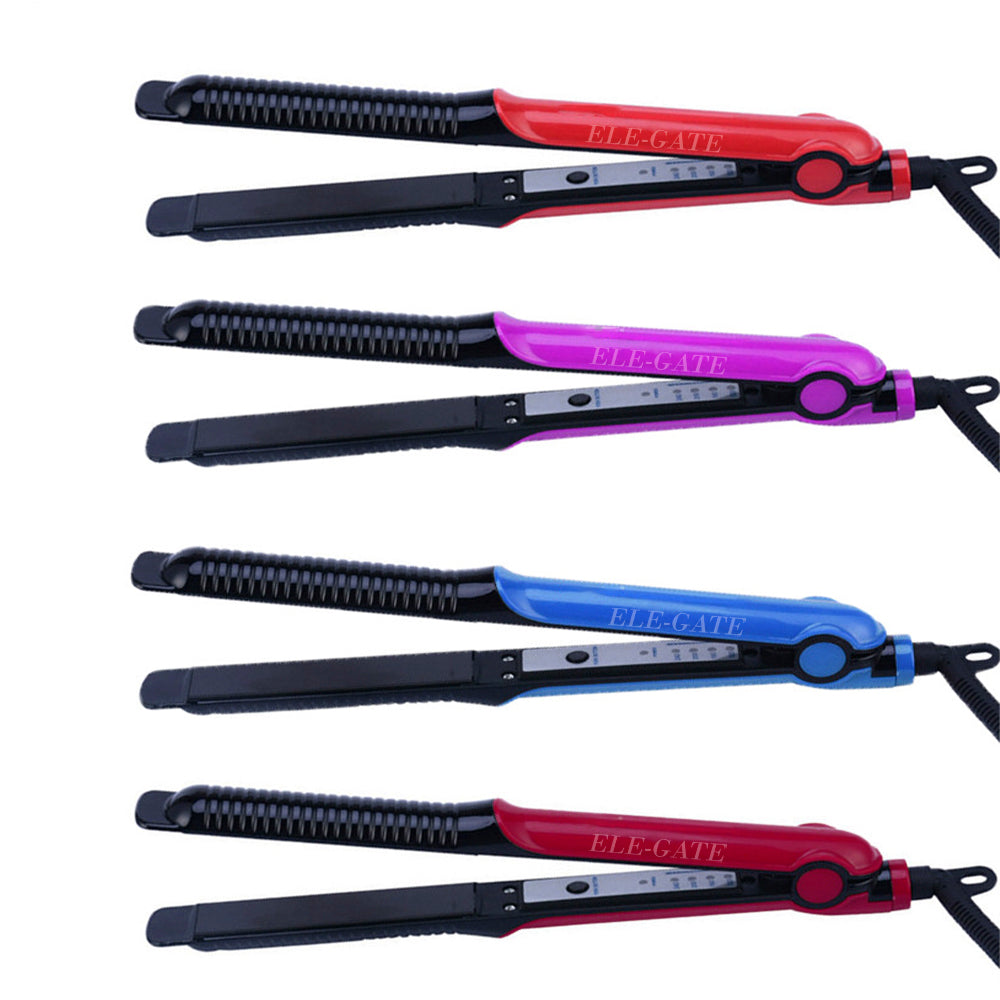 Plancha de Pelo Iónica de Cerámica Turmalina – Ajuste de Temperatura y 4 Velocidades para Alisar sin Dañar