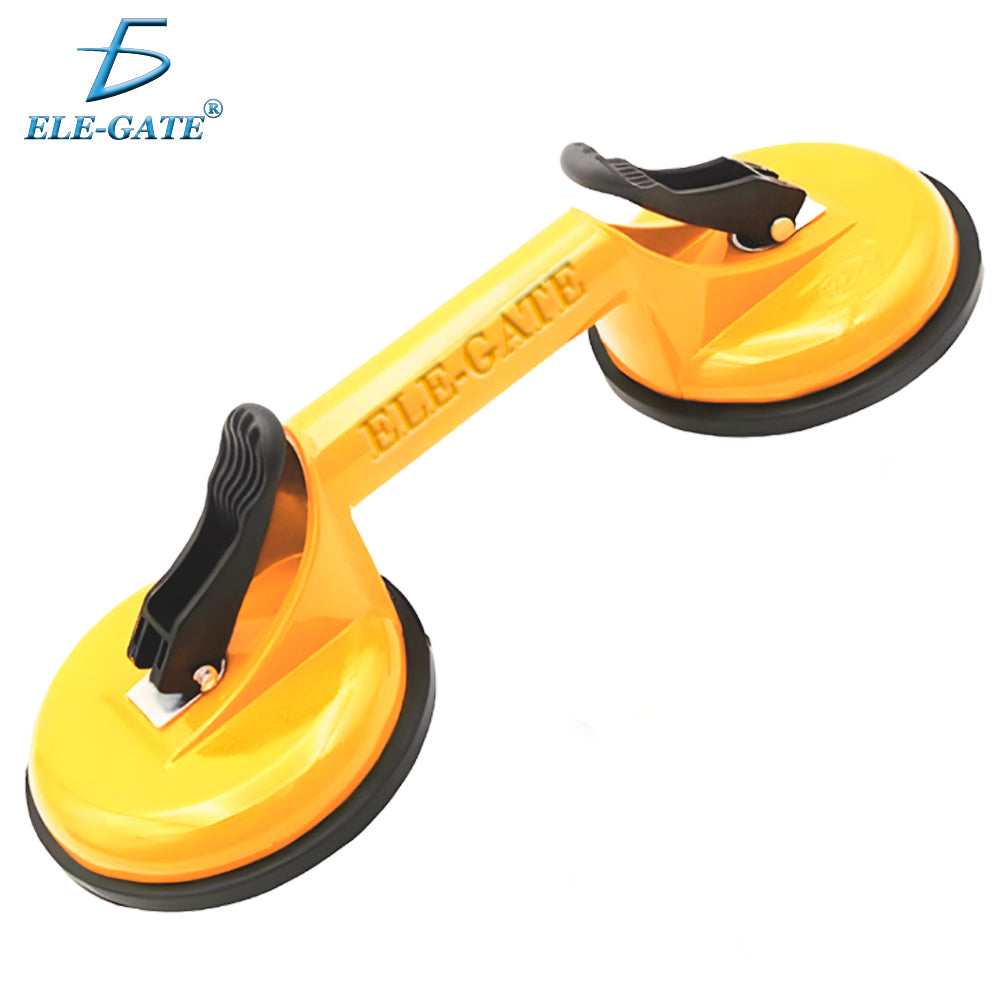 Ventosa doble de succión con seguros reforzados – Herramienta profesional para levantar y mover vidrio, metal, azulejos o superficies lisas