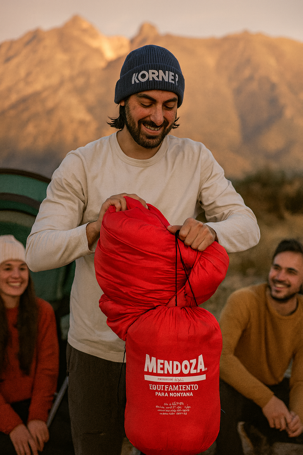 Sleeping Bag Tipo Momia MC-029 Mendoza – Saco de Dormir Compacto y Cálido para Camping, Senderismo y Excursionismo