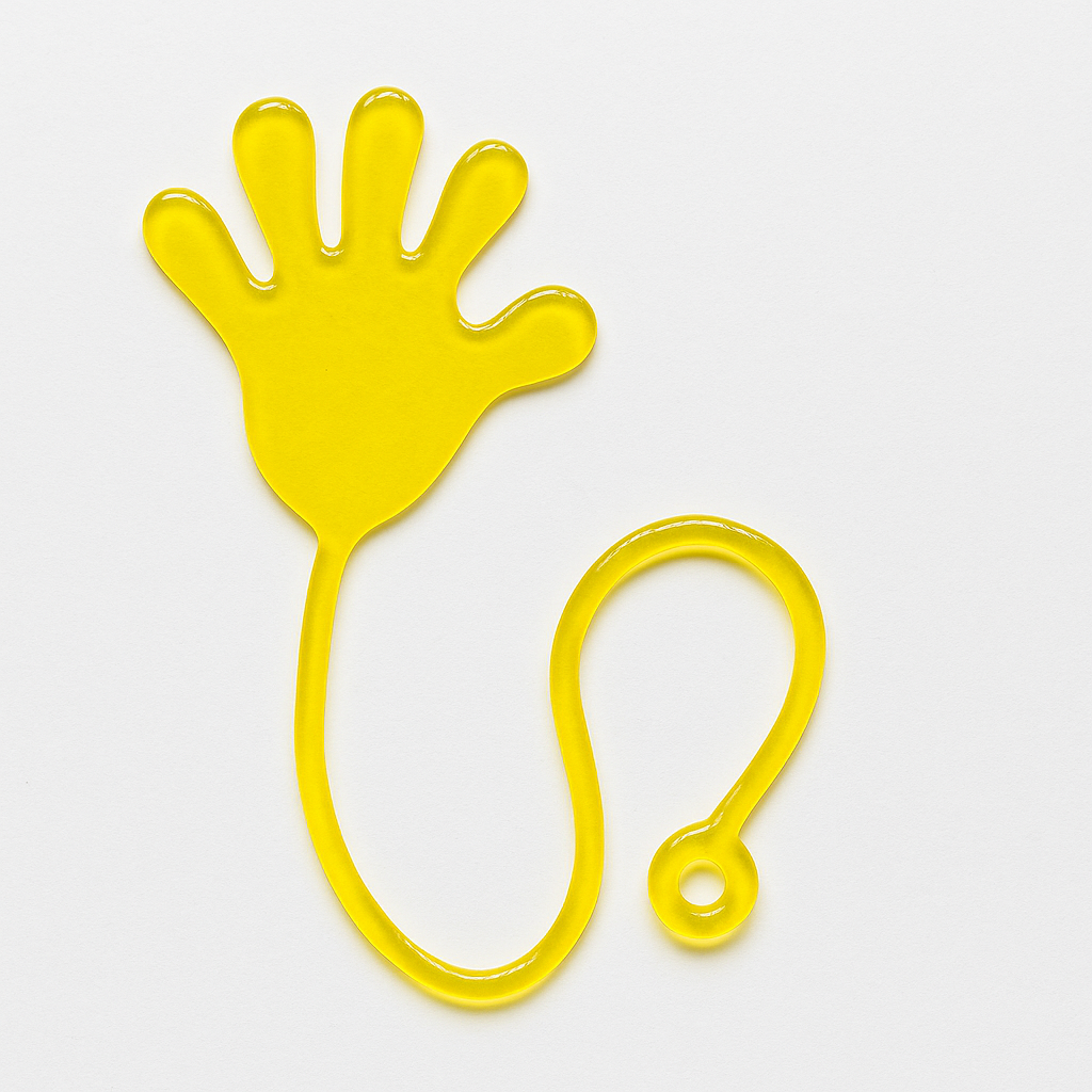 Manita Pegajosa Extensible – Juguete Divertido y Estirable para Niños, Fiestas y Sorpresas