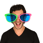 Lentes Gigantes de Plástico Divertidos – Accesorio para Fiestas, Disfraces, Eventos y Fotografías