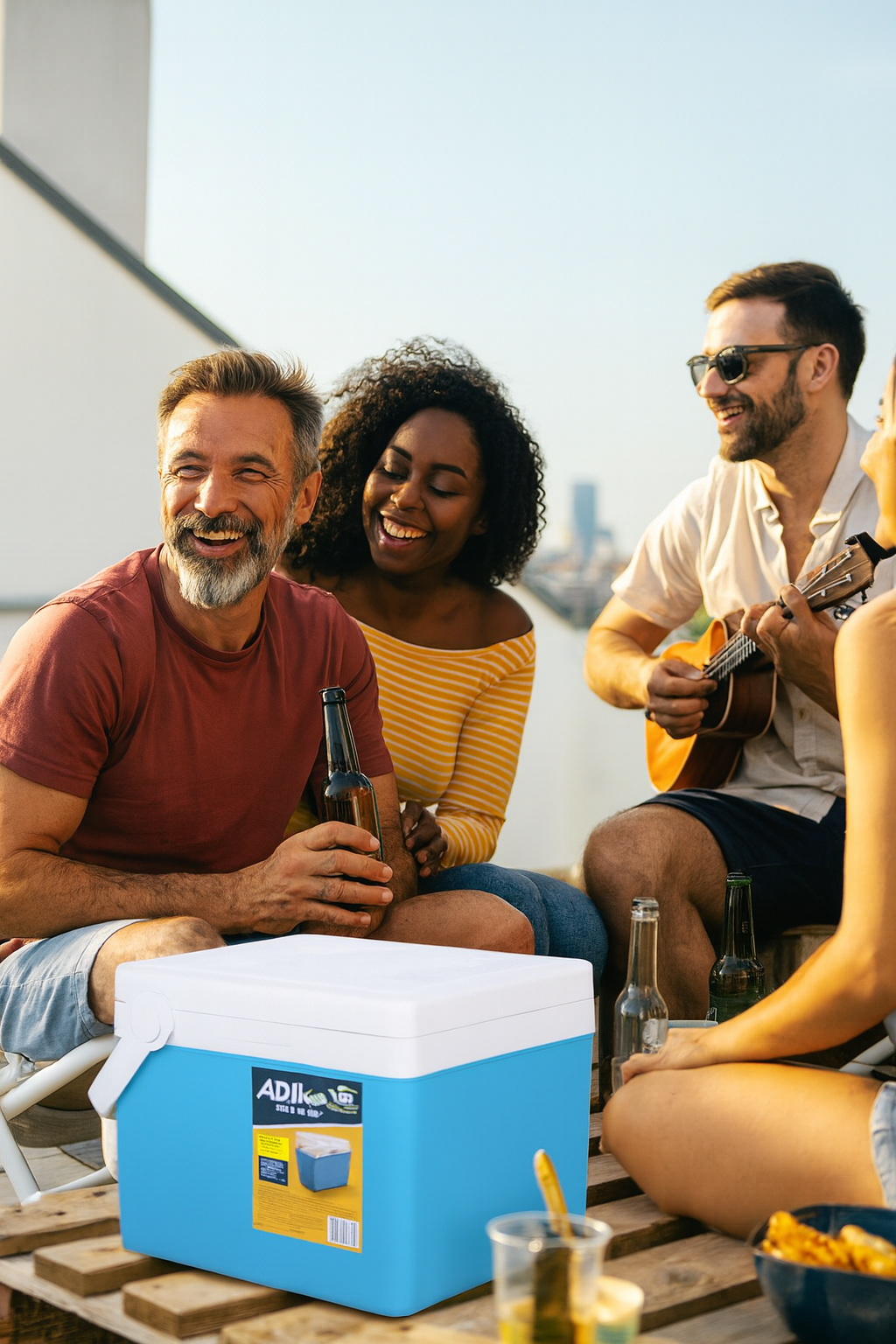 Hielera Portátil 15 Litros 16QT Adir 12115 – Conserva Bebidas y Alimentos Fríos