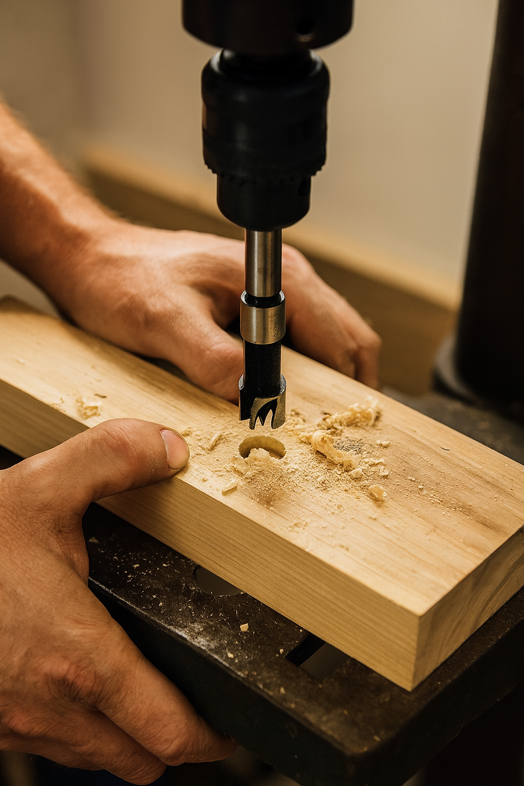 Juego de Brocas Clavacote Sacabocado para Madera 8 Piezas OBI – Precisión y Durabilidad