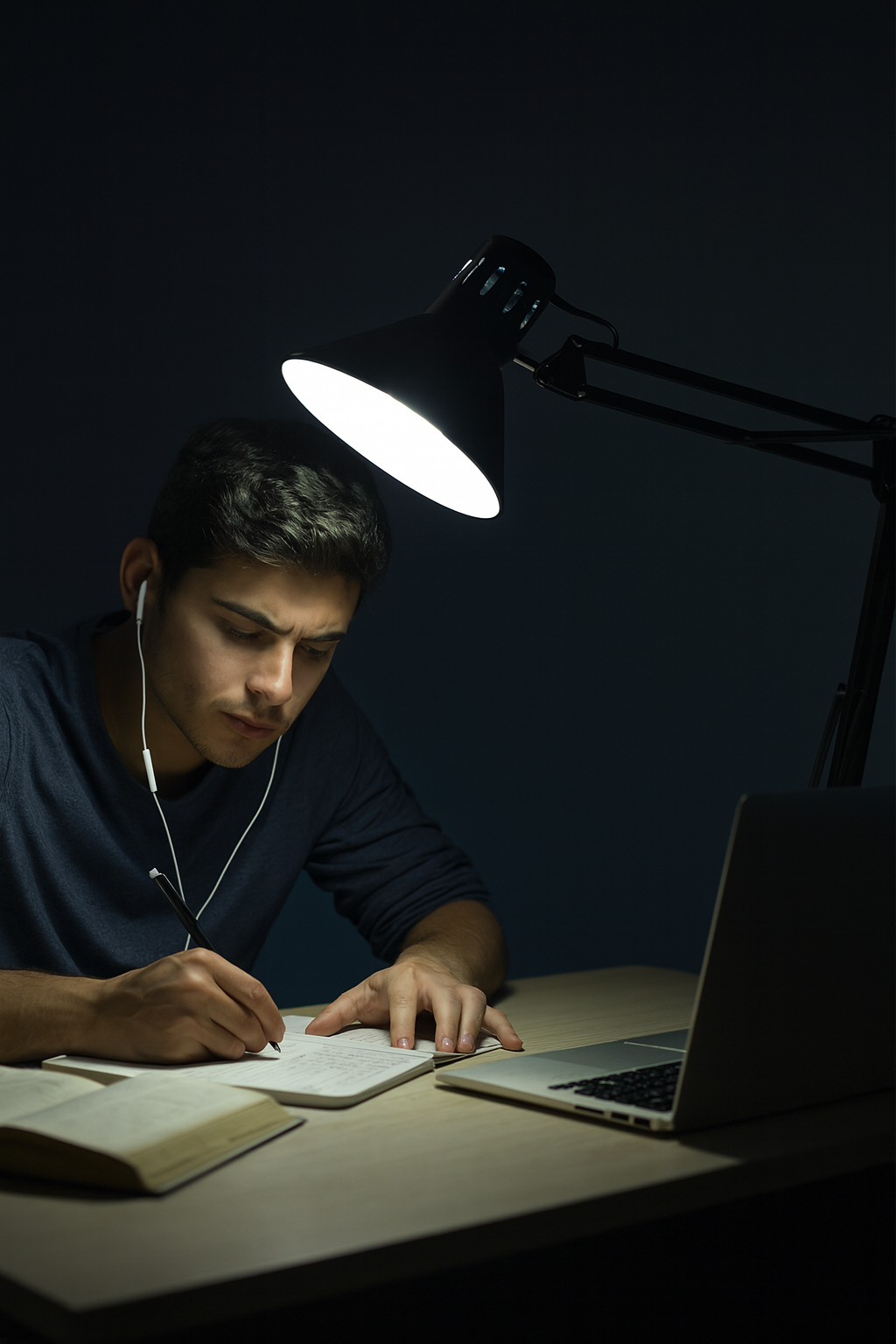 Luminario de Escritorio 4721 Adir – Brazo Flexible y Base Ajustable Negro