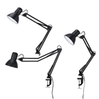 Luminario de Escritorio 4721 Adir – Brazo Flexible y Base Ajustable Negro