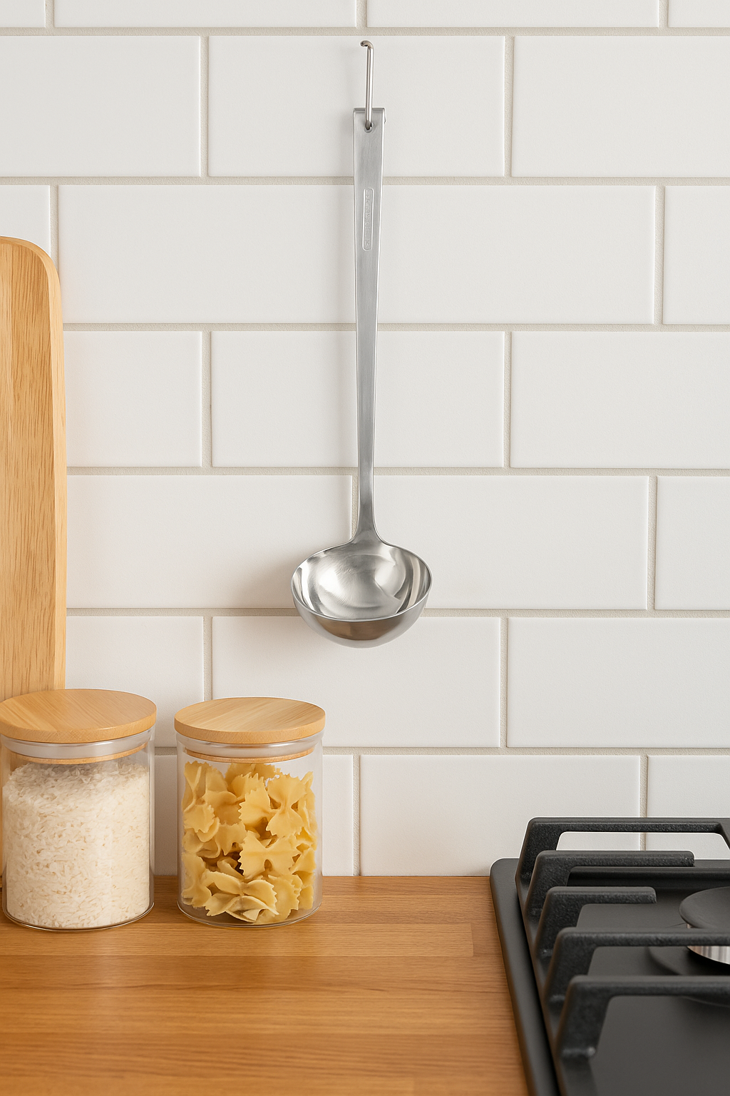 Cucharón de Acero Inoxidable Lion Tools 2157 – Utensilio de Cocina Resistente y Duradero