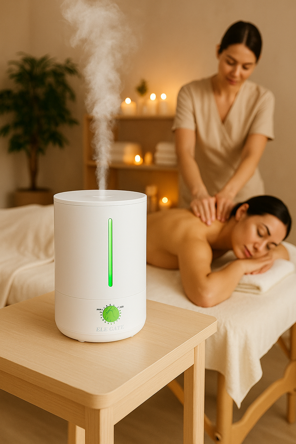 Humidificador Difusor 4L con Luz RGB – Silencioso y Purificador