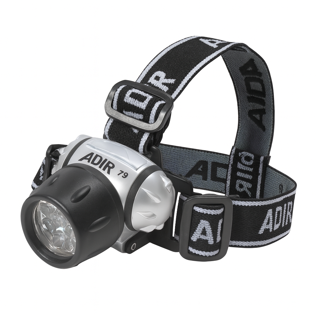 Lámpara Manos Libres Tipo Minero 7 LEDs AD-795 Adir – Potente y Cómoda
