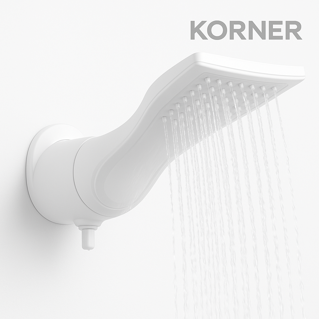 Regadera Eléctrica Loren Shower Multitemperaturas 110V Ahorro de Energía Agua Caliente Instantánea
