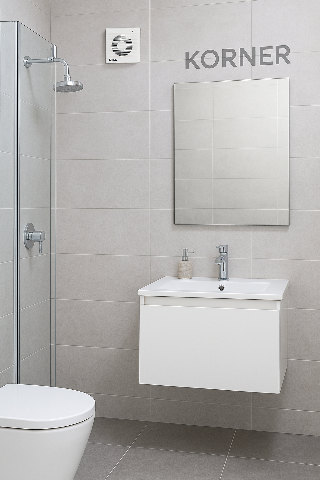 Extractor de Aire para Baño 4 Pulgadas Silencioso y Eficiente – Ventilador de Pared o Techo