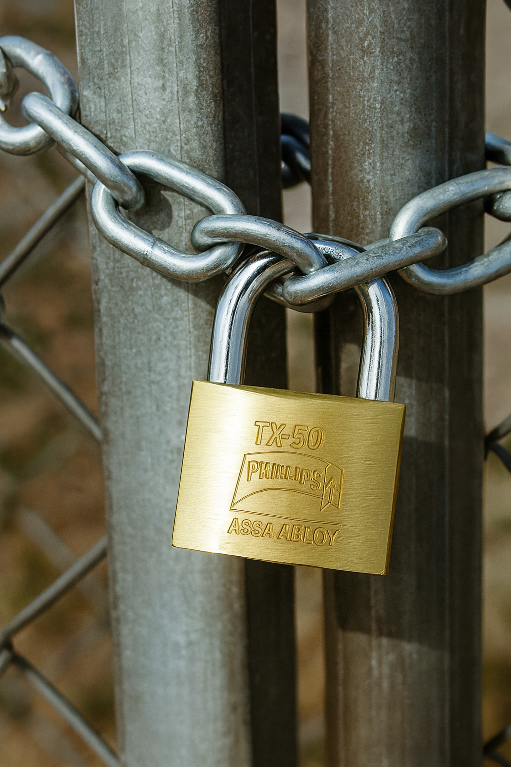 Candado de Latón Extra Seguridad 50mm – Resistente y Antirrobo para Puertas, Rejas y Cadenas
