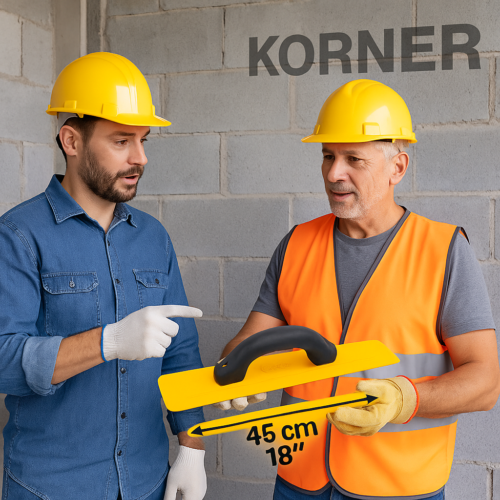 Flota Tipo Magnesio 16” CELTA – Herramienta Profesional para Acabados en Concreto y Construcción
